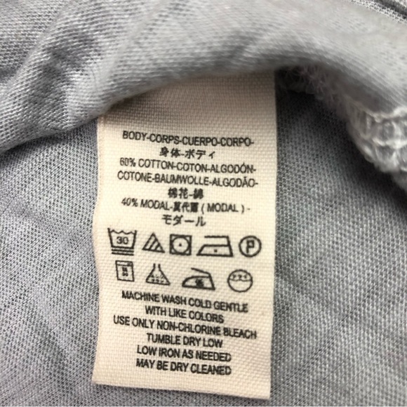 We The Free Free People Women’s Color Block Shirt Size Small - Picture 6 of 6